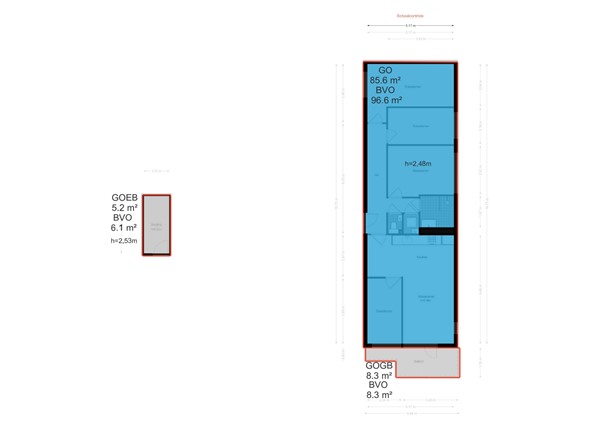 Floorplan - Havikskruid 97, 1112 NJ Diemen